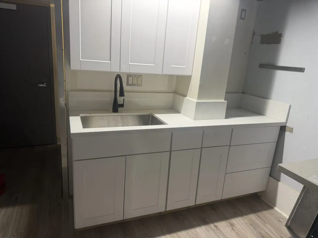 After: Kitchen Cabinet & Countertop Update in San Francisco, CA