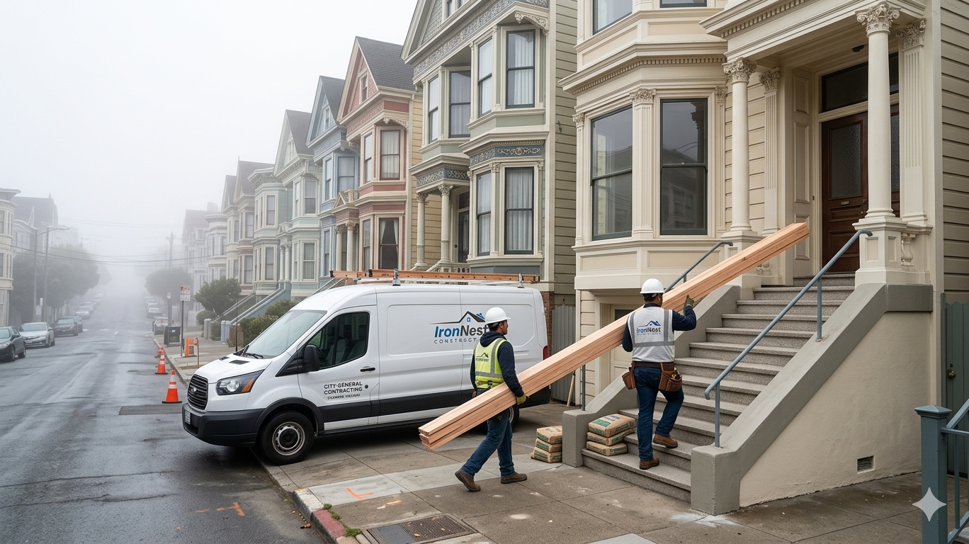 General contractor working in Modesto, CA — IronNest Construction