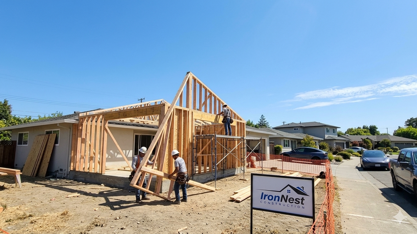 General contractor working in San Jose, CA — IronNest Construction