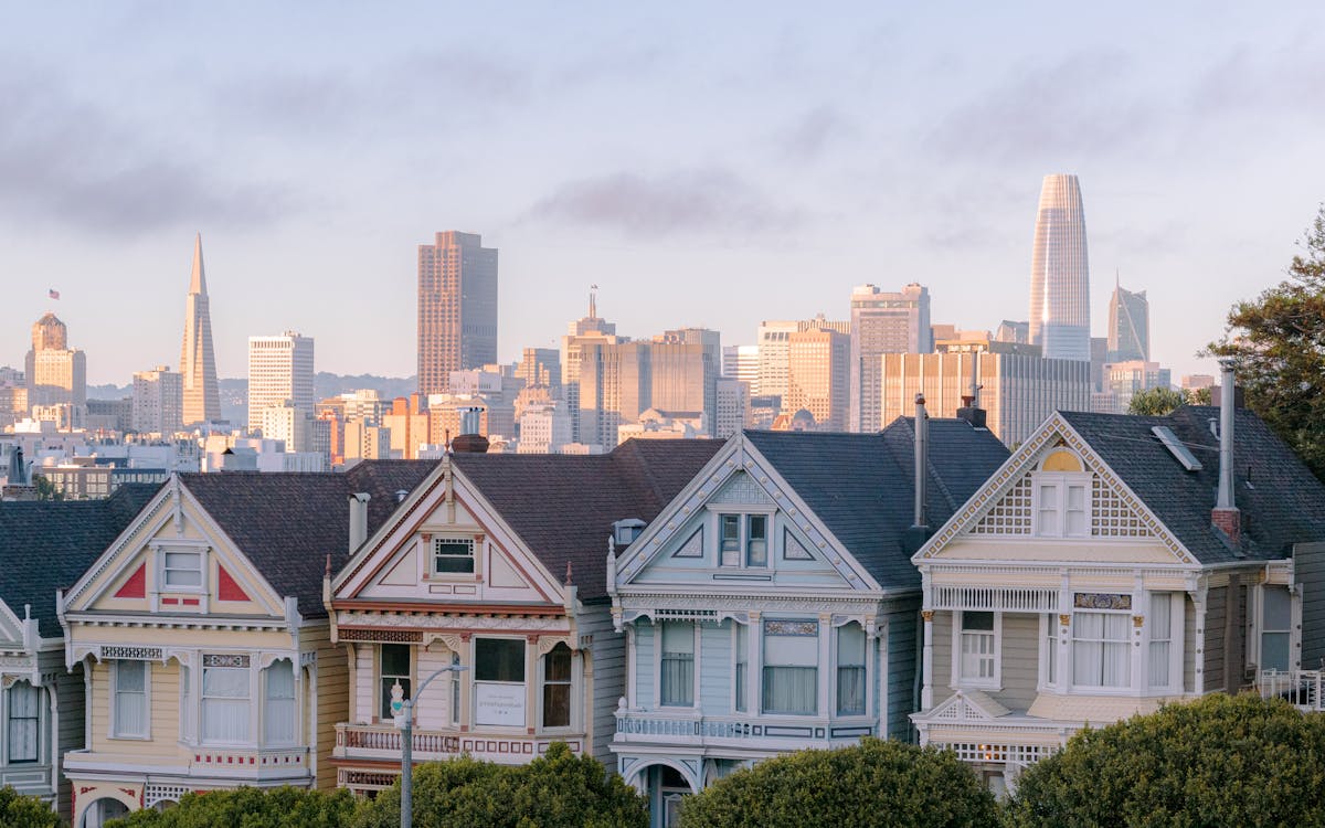 Victorian exterior restoration — Painted Ladies style home in San Francisco