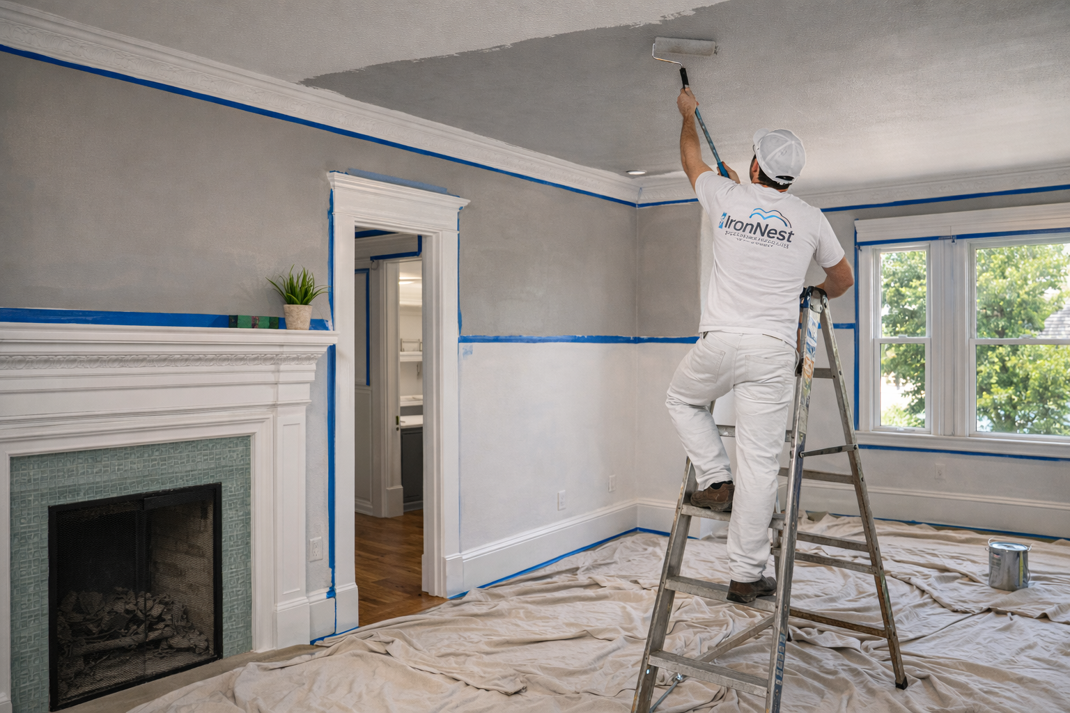 Painting work in San Francisco Bay Area — IronNest Construction